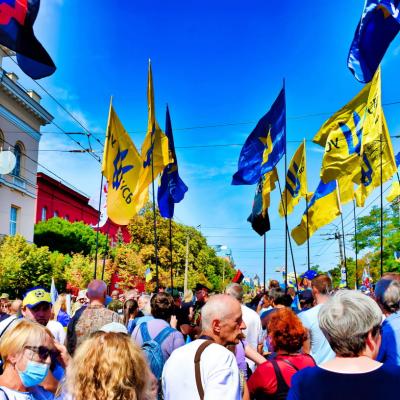 Урочистий марш Патріотів 24.08.21