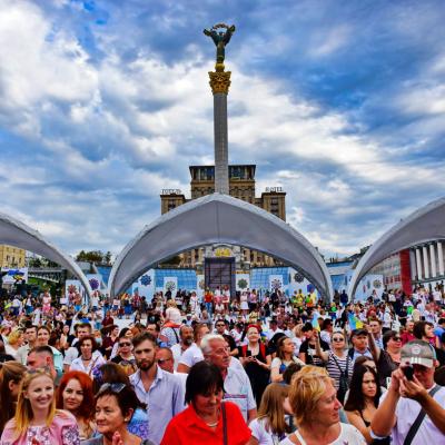 Урочистий марш Патріотів 24.08.21Урочистий марш Патріотів 24.08.21